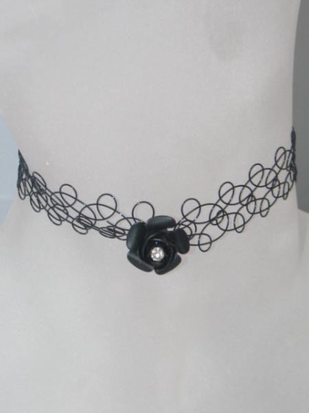 Tattoo Kette Rose